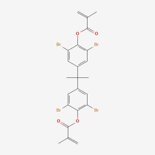42146-13-4 [2,6-dibromo-4-[2-[3,5-dibromo-4-(2-methylprop-2-enoyloxy)phenyl]propan-2-yl]phenyl] 2-methylprop-2-enoate chemical structure