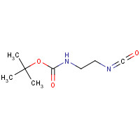 284049-22-5 tert-butyl N-(2-isocyanatoethyl)carbamate chemical structure