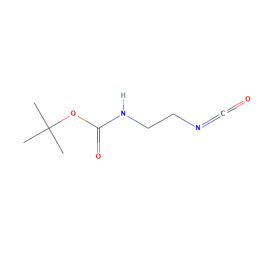284049-22-5 tert-butyl N-(2-isocyanatoethyl)carbamate chemical structure