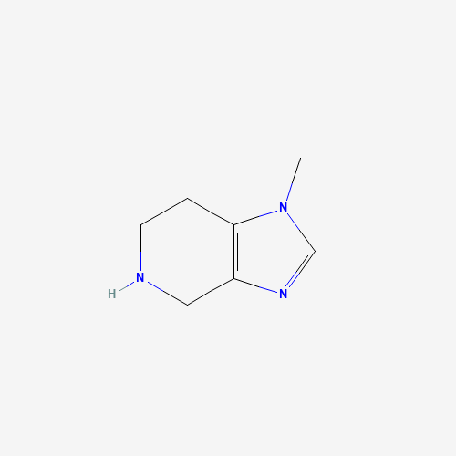 87673-88-9 1-methyl-4,5,6,7-tetrahydroimidazo[4,5-c]pyridine chemical structure