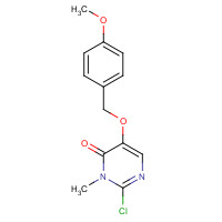 1333240-12-2 2-chloro-5-[(4-methoxyphenyl)methoxy]-3-methylpyrimidin-4-one chemical structure