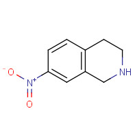 42923-79-5 7-nitro-1,2,3,4-tetrahydroisoquinoline chemical structure