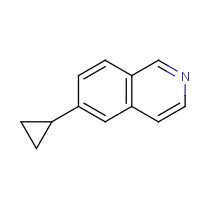 1211875-07-8 6-cyclopropylisoquinoline chemical structure