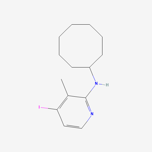 1430849-04-9 N-cyclooctyl-4-iodo-3-methylpyridin-2-amine chemical structure