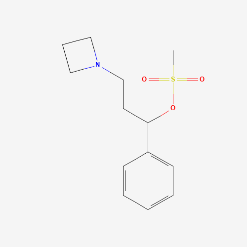 1373823-59-6 [3-(azetidin-1-yl)-1-phenylpropyl] methanesulfonate chemical structure