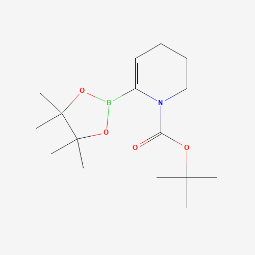 865245-32-5 tert-butyl 6-(4,4,5,5-tetramethyl-1,3,2-dioxaborolan-2-yl)-3,4-dihydro-2H-pyridine-1-carboxylate chemical structure