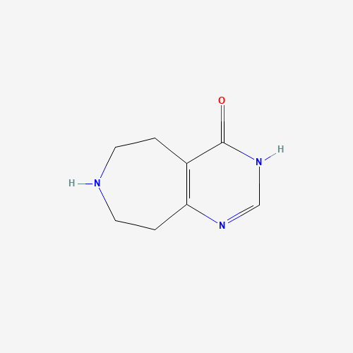 46001-09-6 1,5,6,7,8,9-hexahydropyrimido[4,5-d]azepin-4-one chemical structure