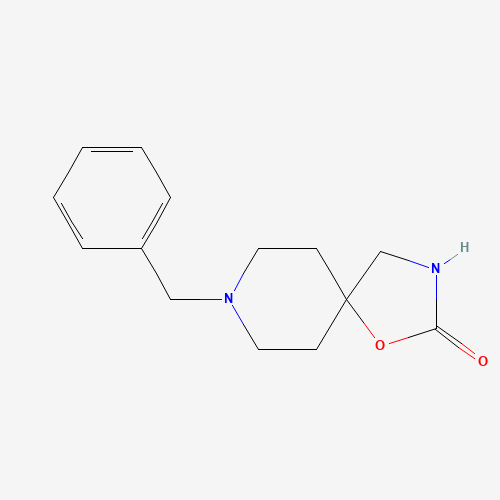 5053-14-5 8-benzyl-1-oxa-3,8-diazaspiro[4.5]decan-2-one chemical structure