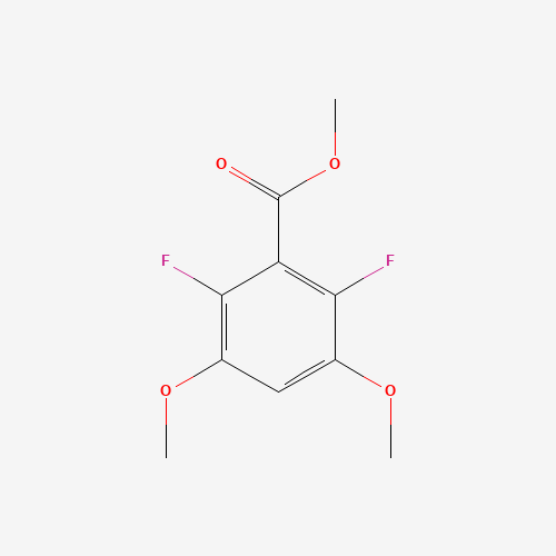 651734-55-3 methyl 2,6-difluoro-3,5-dimethoxybenzoate chemical structure