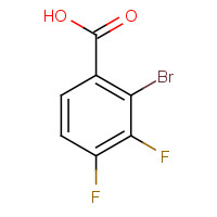 170108-05-1 2-bromo-3,4-difluorobenzoic acid chemical structure