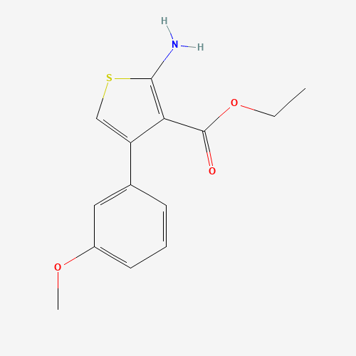 312289-23-9 ethyl 2-amino-4-(3-methoxyphenyl)thiophene-3-carboxylate chemical structure