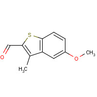 212078-58-5 5-methoxy-3-methyl-1-benzothiophene-2-carbaldehyde chemical structure