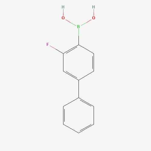 409108-13-0 (2-fluoro-4-phenylphenyl)boronic acid chemical structure