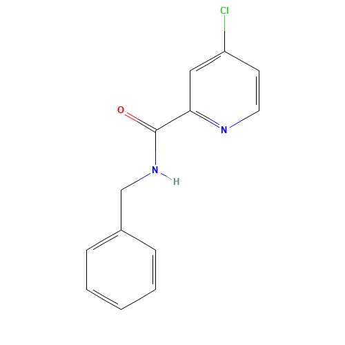 116275-39-9 N-benzyl-4-chloropyridine-2-carboxamide chemical structure