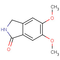 59084-72-9 5,6-dimethoxy-2,3-dihydroisoindol-1-one chemical structure