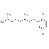 19550-60-8 2-(3,7-dimethyloctyl)-1,4-dimethylbenzene chemical structure