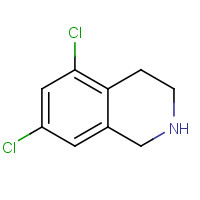 89315-56-0 5,7-dichloro-1,2,3,4-tetrahydroisoquinoline chemical structure