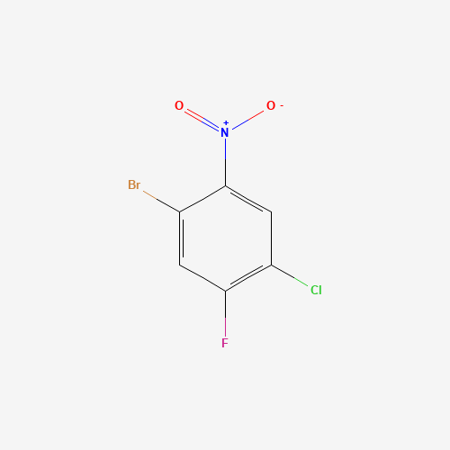960000-93-5 1-bromo-4-chloro-5-fluoro-2-nitrobenzene chemical structure