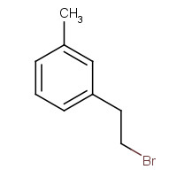 16799-08-9 1-(2-bromoethyl)-3-methylbenzene chemical structure