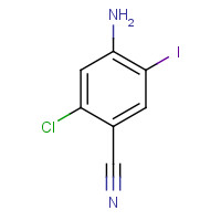 380241-58-7 4-amino-2-chloro-5-iodobenzonitrile chemical structure