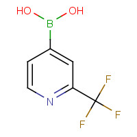 1093407-58-9 [2-(trifluoromethyl)pyridin-4-yl]boronic acid chemical structure