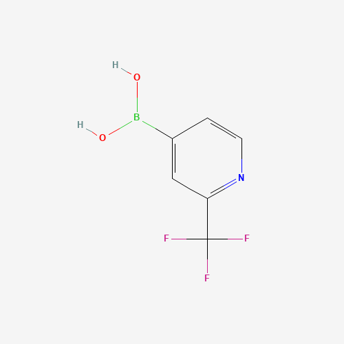 1093407-58-9 [2-(trifluoromethyl)pyridin-4-yl]boronic acid chemical structure