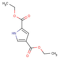 55942-40-0 diethyl 1H-pyrrole-2,4-dicarboxylate chemical structure