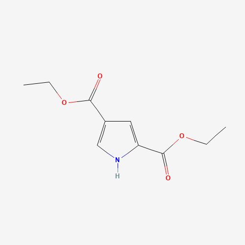 55942-40-0 diethyl 1H-pyrrole-2,4-dicarboxylate chemical structure