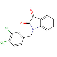 79183-19-0 1-[(3,4-dichlorophenyl)methyl]indole-2,3-dione chemical structure