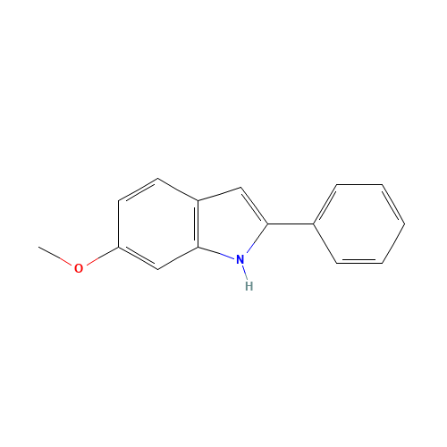 57826-36-5 6-methoxy-2-phenyl-1H-indole chemical structure