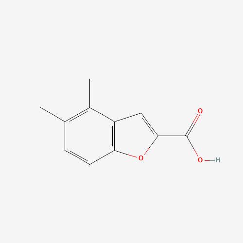 57662-03-0 4,5-dimethyl-1-benzofuran-2-carboxylic acid chemical structure