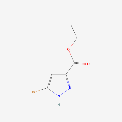 1392208-46-6 ethyl 5-bromo-1H-pyrazole-3-carboxylate chemical structure