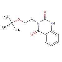 157735-06-3 3-[2-[(2-methylpropan-2-yl)oxy]ethyl]-1H-quinazoline-2,4-dione chemical structure