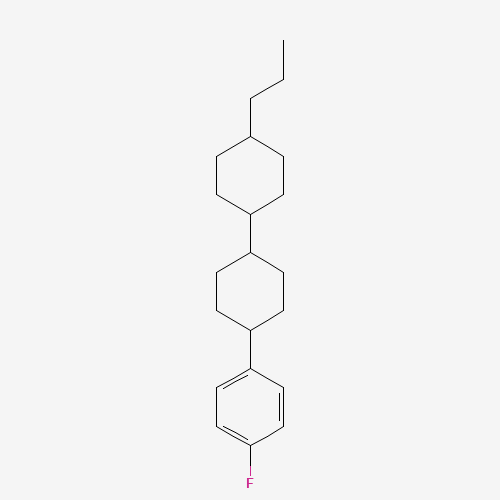 82832-27-7 1-fluoro-4-[4-(4-propylcyclohexyl)cyclohexyl]benzene chemical structure