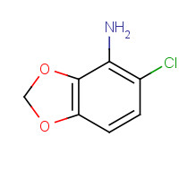 379228-45-2 5-chloro-1,3-benzodioxol-4-amine chemical structure