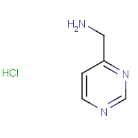 1138011-17-2 pyrimidin-4-ylmethanamine;hydrochloride chemical structure