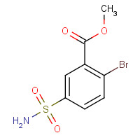 924867-88-9 methyl 2-bromo-5-sulfamoylbenzoate chemical structure