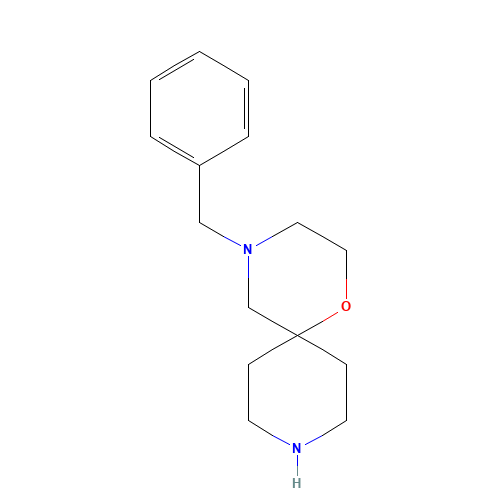 151096-97-8 4-benzyl-1-oxa-4,9-diazaspiro[5.5]undecane chemical structure
