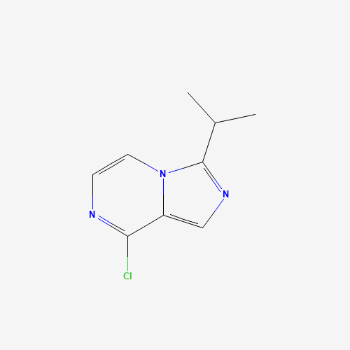 1320266-90-7 8-chloro-3-propan-2-ylimidazo[1,5-a]pyrazine chemical structure