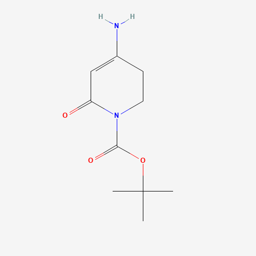 1333319-62-2 tert-butyl 4-amino-6-oxo-2,3-dihydropyridine-1-carboxylate chemical structure