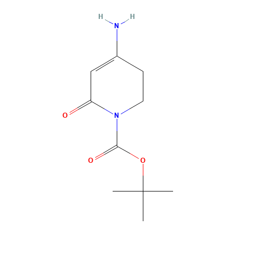 1333319-62-2 tert-butyl 4-amino-6-oxo-2,3-dihydropyridine-1-carboxylate chemical structure