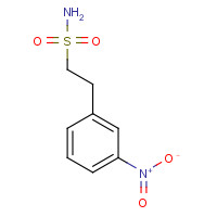402508-79-6 2-(3-nitrophenyl)ethanesulfonamide chemical structure