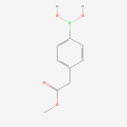 454185-96-7 [4-(2-methoxy-2-oxoethyl)phenyl]boronic acid chemical structure