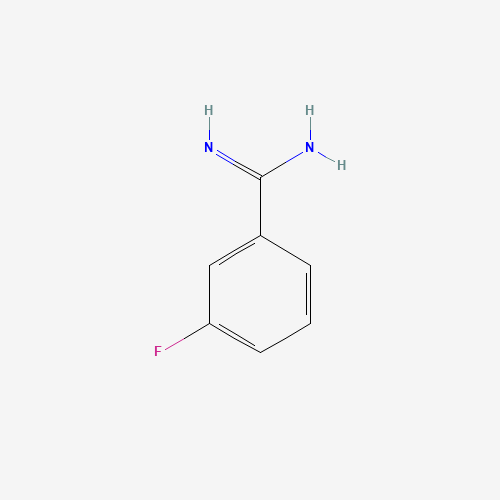 69491-64-1 3-fluorobenzenecarboximidamide chemical structure