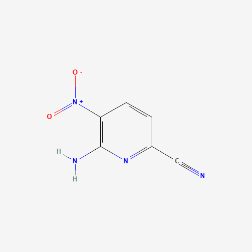 516481-67-7 6-amino-5-nitropyridine-2-carbonitrile chemical structure
