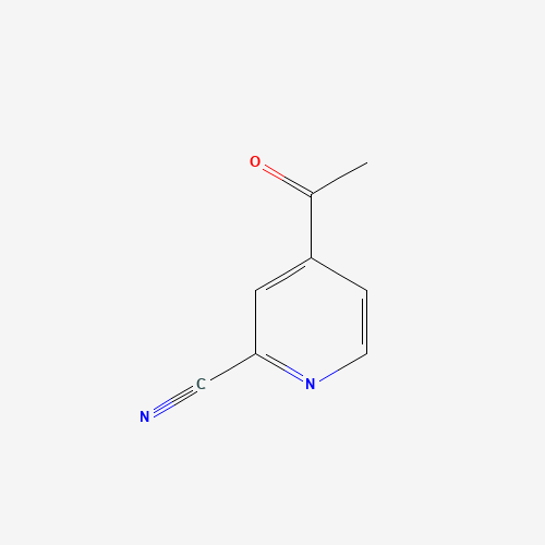 52689-18-6 4-acetylpyridine-2-carbonitrile chemical structure