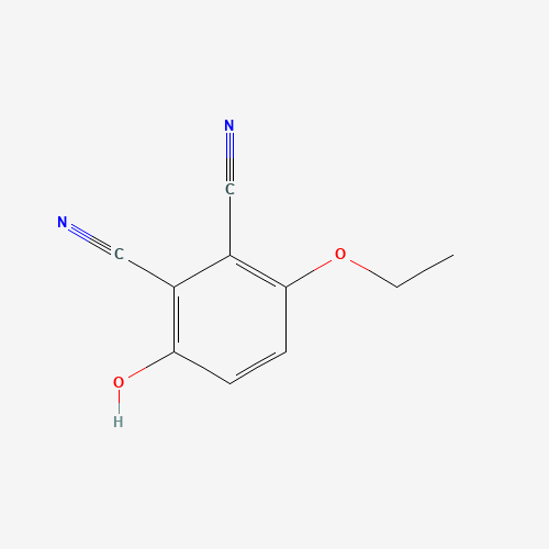 138007-50-8 3-ethoxy-6-hydroxybenzene-1,2-dicarbonitrile chemical structure