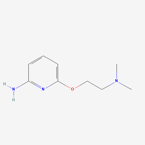 400775-62-4 6-[2-(dimethylamino)ethoxy]pyridin-2-amine chemical structure