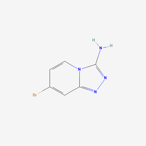 1019918-41-2 7-bromo-[1,2,4]triazolo[4,3-a]pyridin-3-amine chemical structure