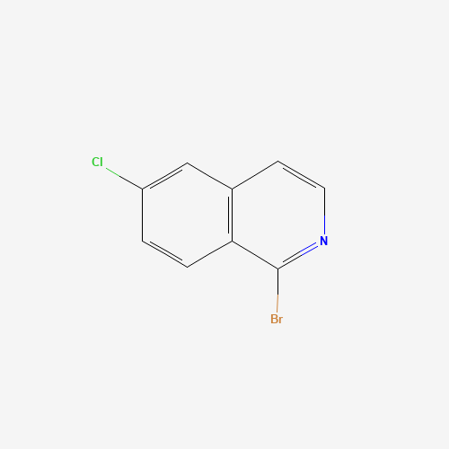1196146-81-2 1-bromo-6-chloroisoquinoline chemical structure